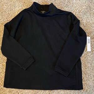 TRIBAL Mock Neck Top